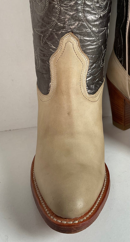 Frye Women’s Mustang Riding Boots 8 M Made In Spain