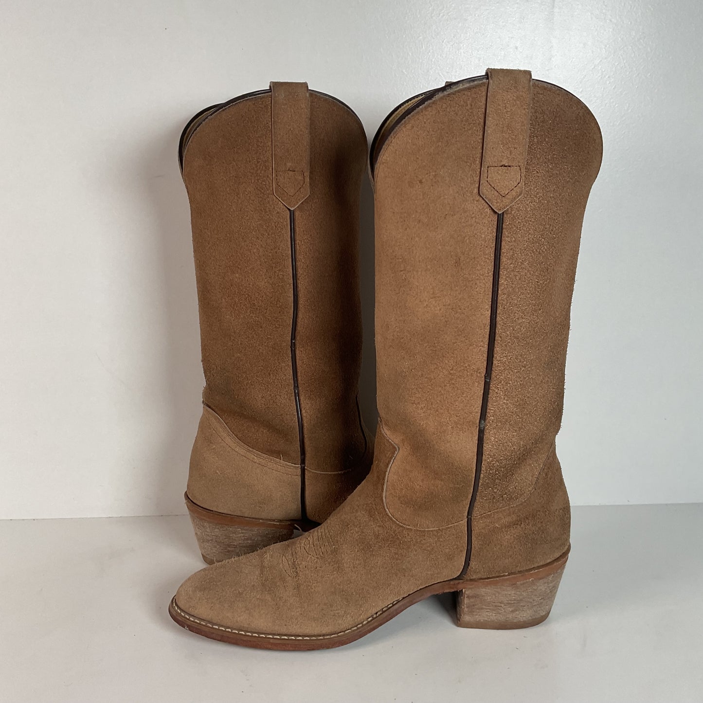 Vintage Frye American Classics Cowboy Boots | Rough Out | USA Made | Men’s 8.5 D