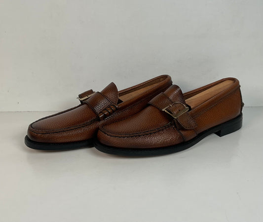 Weyenberg Hand Sewn Moccasin Loafer | Monk Strap Buckle | Narrow | Men’s 9 B