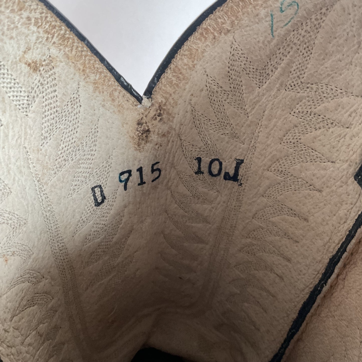 Cowtown Belly Cut Rattlesnake Cowboy Boots 10 D Snakeskin USA Made