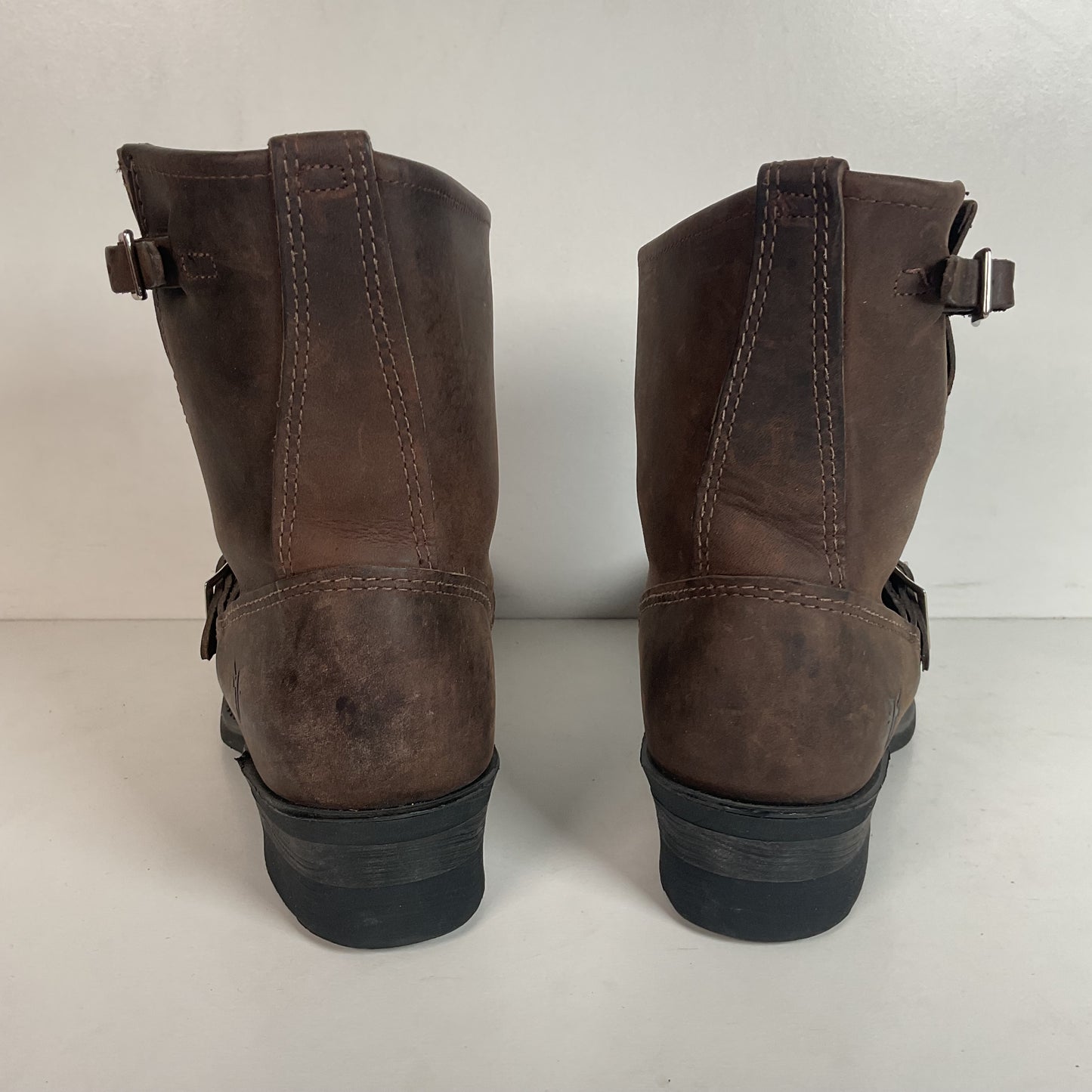 Frye Women’s 8R Engineer Harness Boots 8.5 M Style 77500 USA Made Shorty