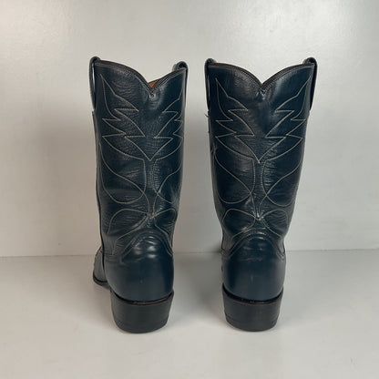Vintage Tony Lama Cowgirl Boots | Lizard Tip | Gold Label | Men’s 6 A | Women’s 7