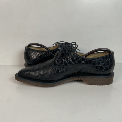 Vintage Dr. Martens Crocodile Embossed Derby Shoes Men’s 8 UK | 9 US England