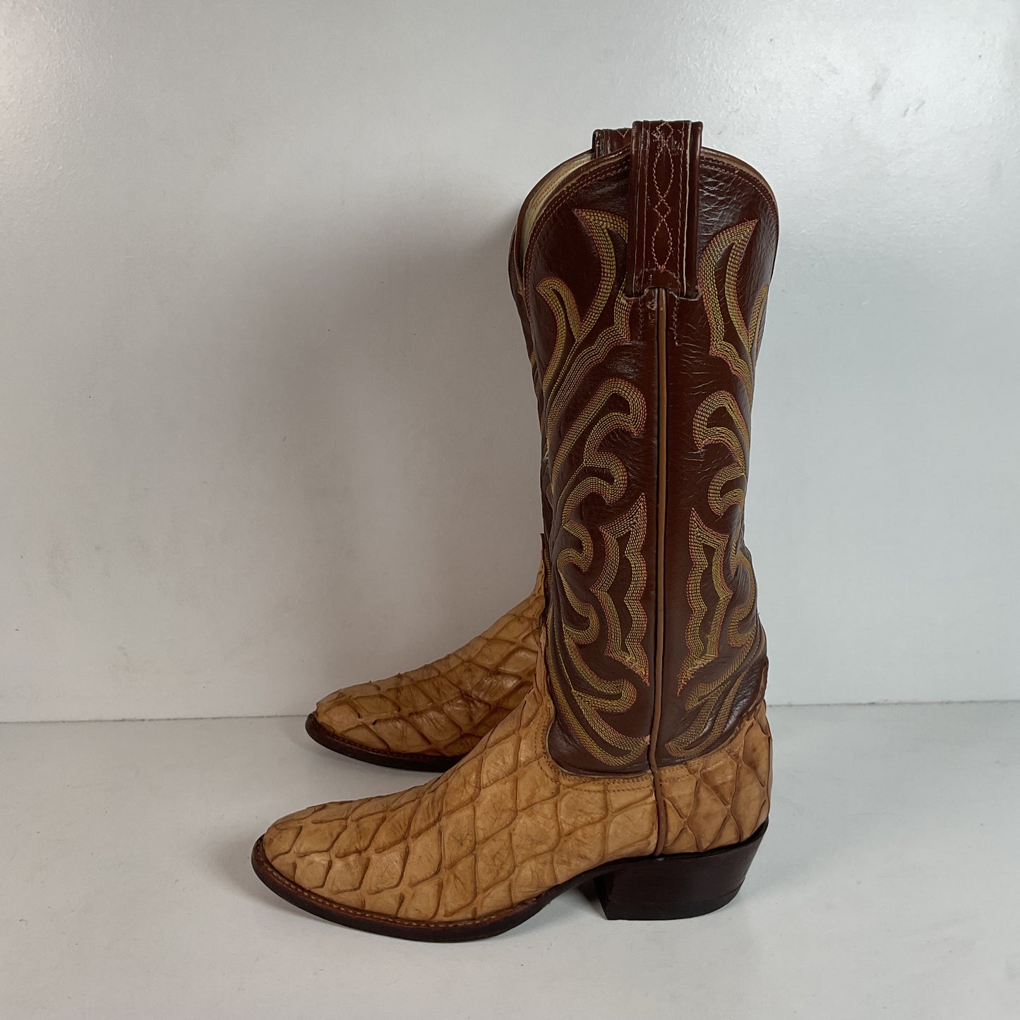 Vintage Tony Lama El Rey Anteater Boots — Men’s 5 | Women’s 6
