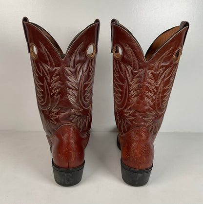 Vintage Red Wing Pecos Cowboy Boots | Rancher | Buckaroo | Narrow | 13 B
