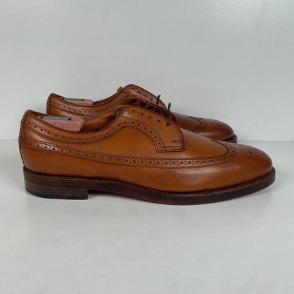 Ralph Lauren Sanderson Burnished Wingtip Shoes | USA Made | 11.5 D