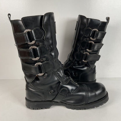 Underground England Gladiator Boots | Quintuple Buckle | UK 10 | US 11