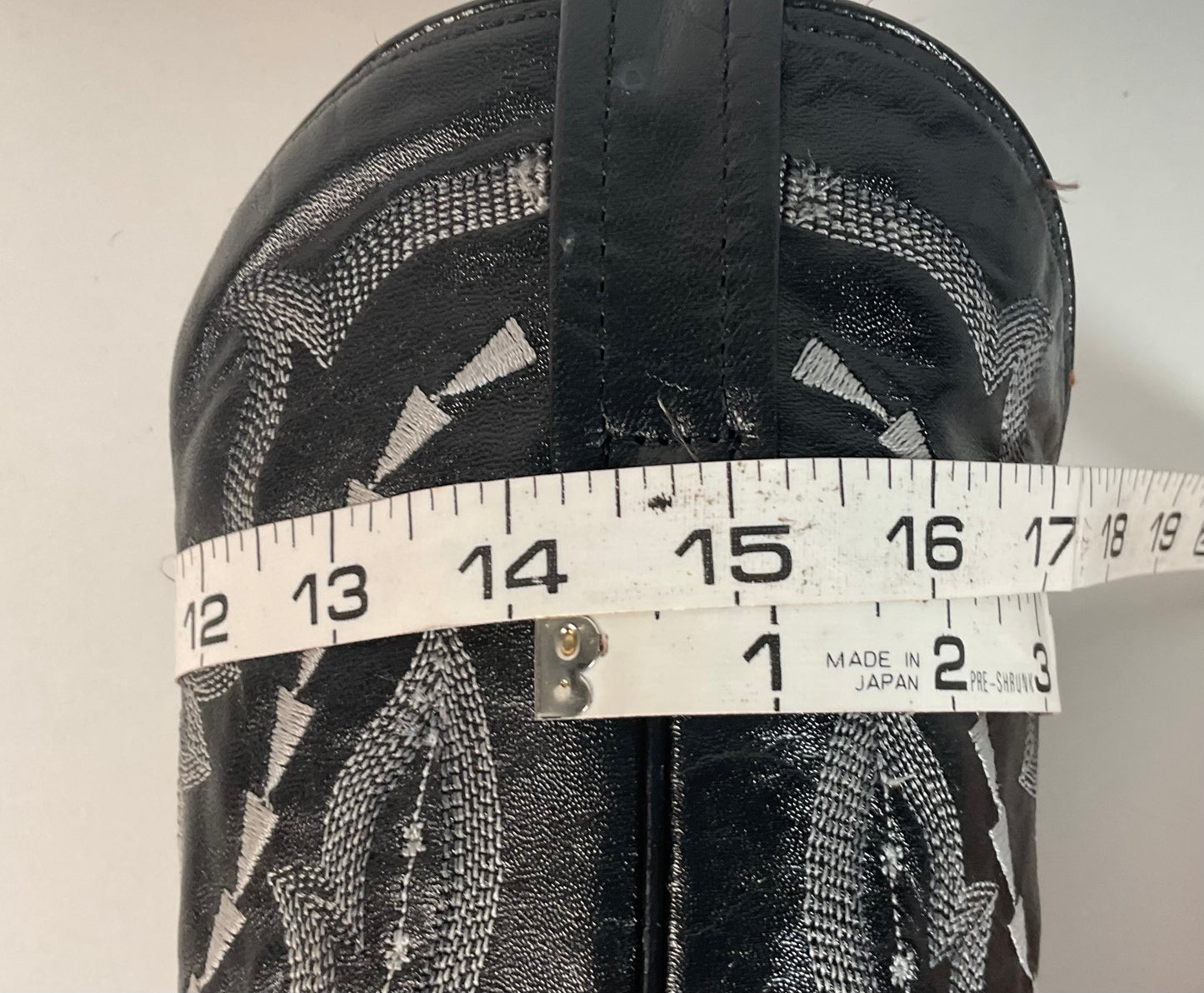 Dan Post Caiman Crocodile Cowboy Boots | Exotic | Blac | Men’s 7.5 D