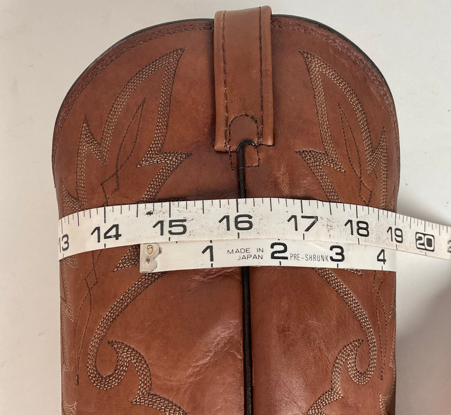 Vintage Dan Post Apache Cowboy Boots | USA Made | Distressed | Men’s 12 D