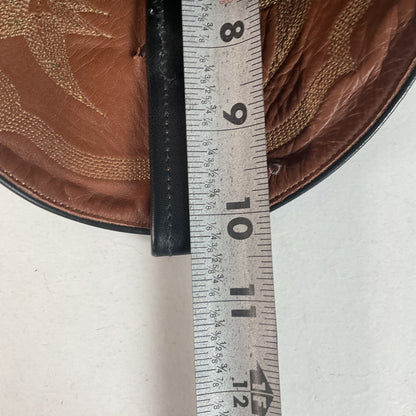 Tony Lama Ostrich Roper Boots | Crepe Sole | USA Made | Men’s 10 D