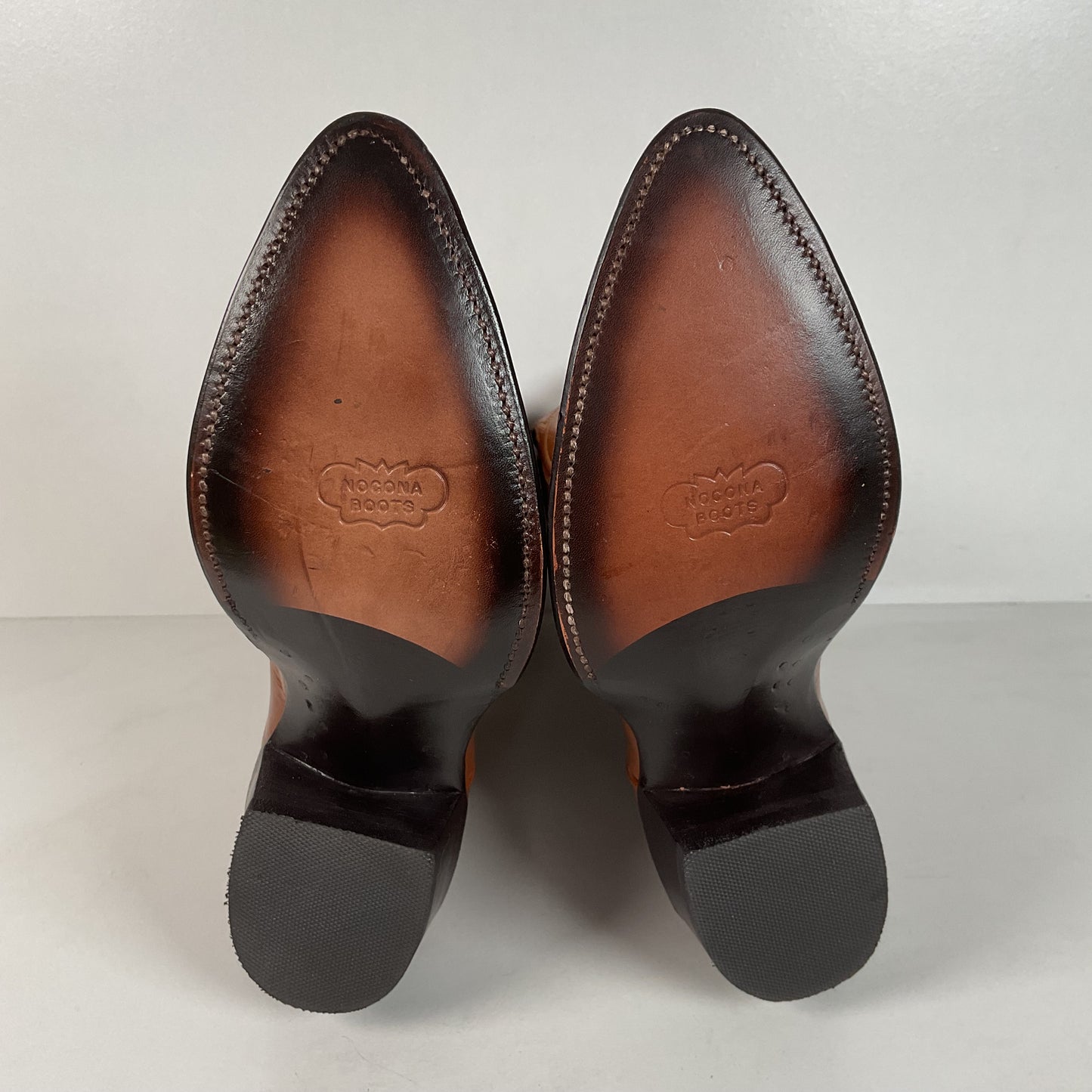 Vintage Nocona Lizard Wingtip Cowboy Boots | 1970s | Teju | Men’s 9 D