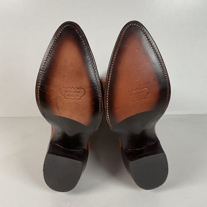 Vintage Nocona Lizard Wingtip Cowboy Boots | 1970s | Teju | Men’s 9 D