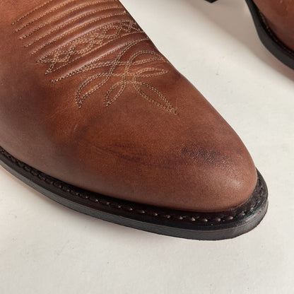 Vintage Dan Post Apache Cowboy Boots | USA Made | Distressed | Men’s 12 D