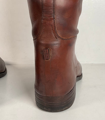 Vintage Peal & Co Polo Riding Boots | Wooden Form | Vanderbilt | King George