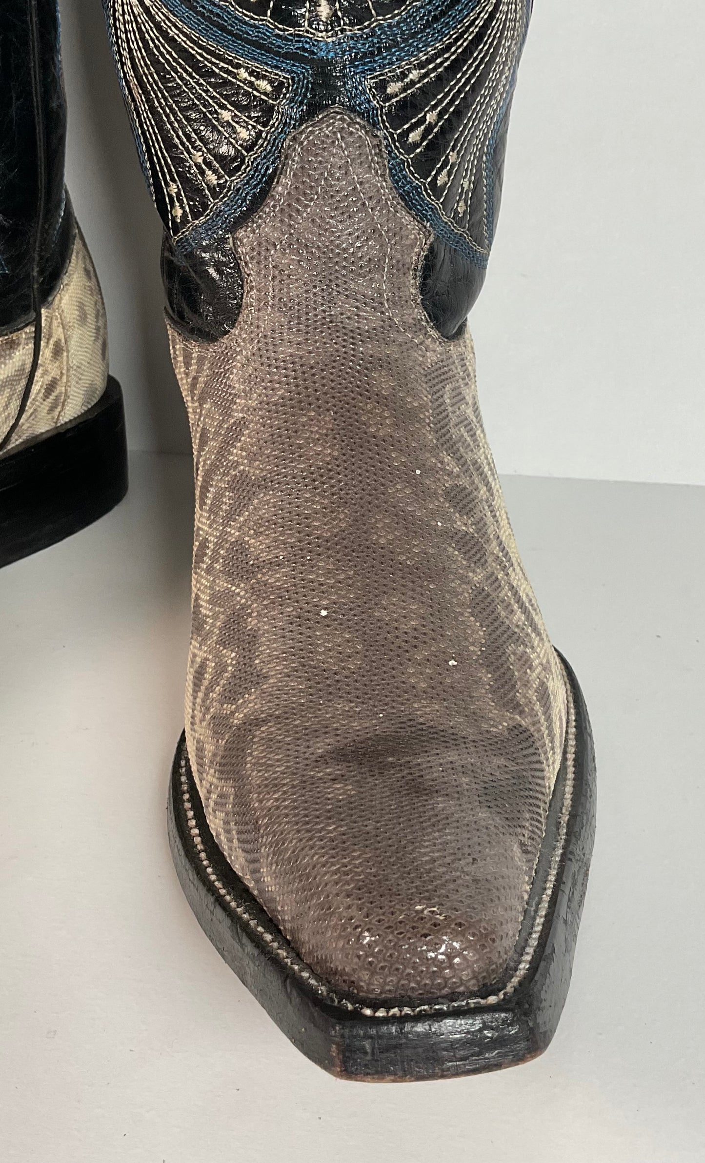 Karung Snakeskin Cowboy Boots | Water Snake | Exotic | Men’s 10.5