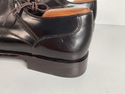 Mezlan Genuine Crocodile Derby Shoes 12 M Exotic