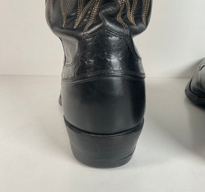Vintage Justin Algonquin Toe Cowboy Boots | 1960s-1970s | Men’s 8.5 D