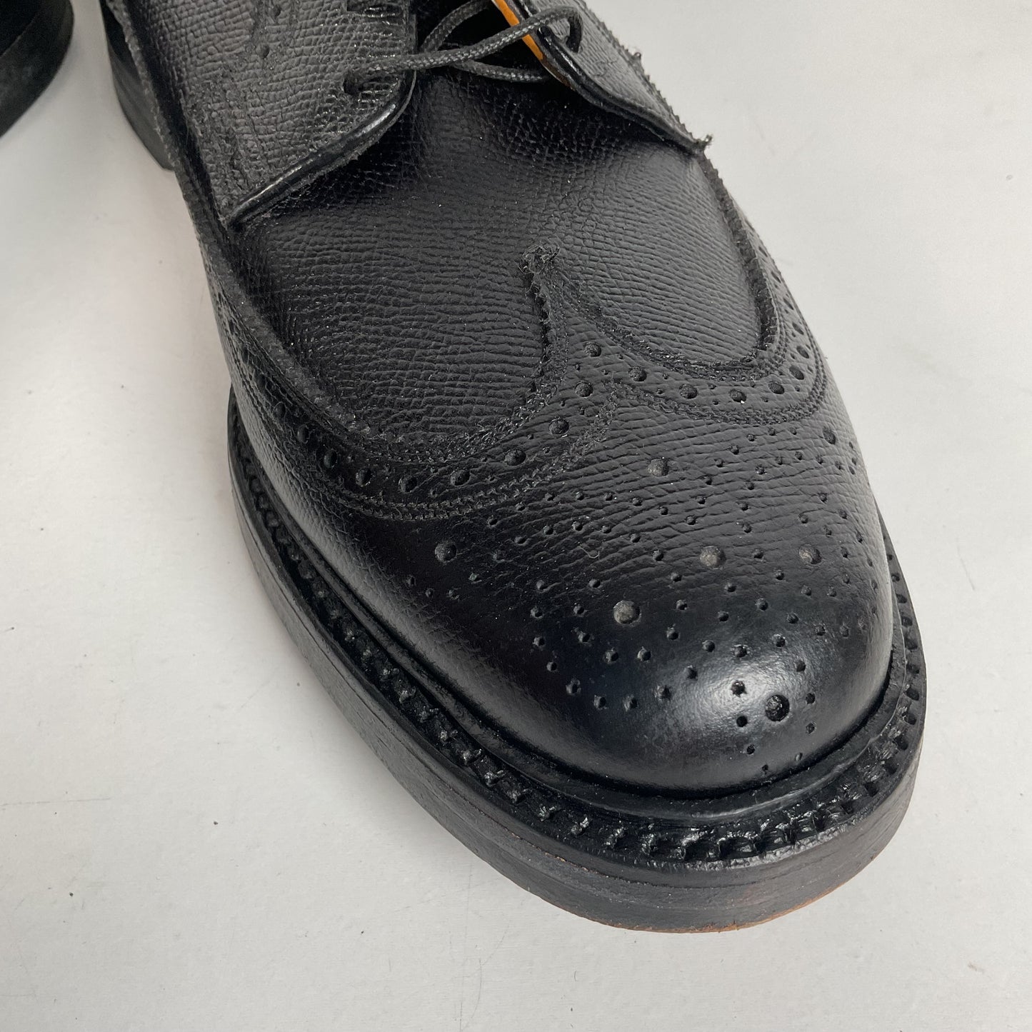 Vintage Florsheim Imperial Kenmoor Shoes | Brogued Longwing | Men’s 7.5 D