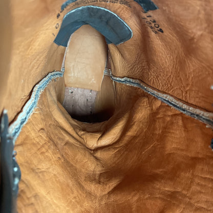 Vintage J. Chisholm Bullhide Cowboy Boots | USA Made | Grey | Men’s 8.5 D