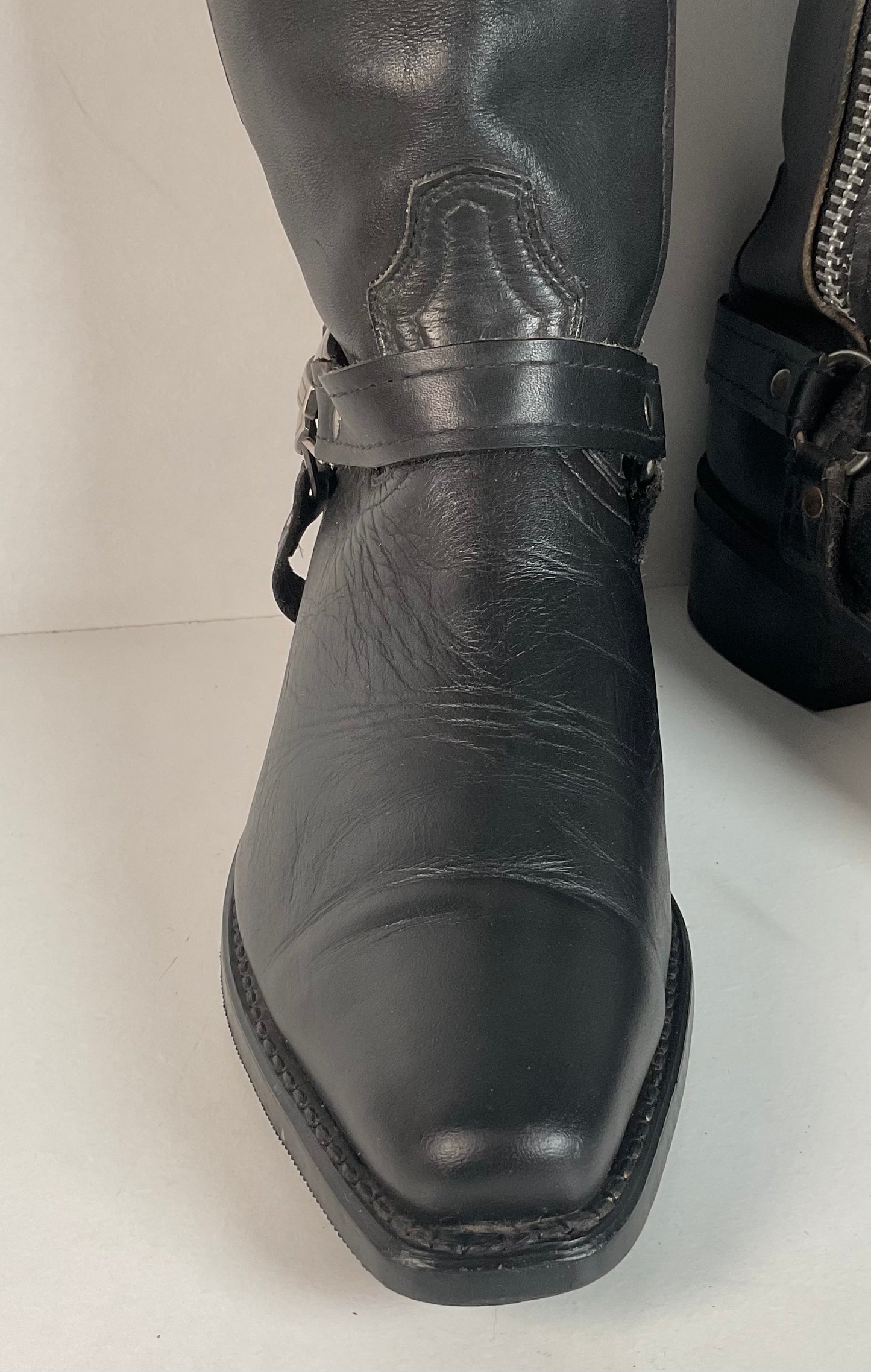 Vintage Harley Davidson Ankle Boots | Harness | USA Made | Men’s 8 D