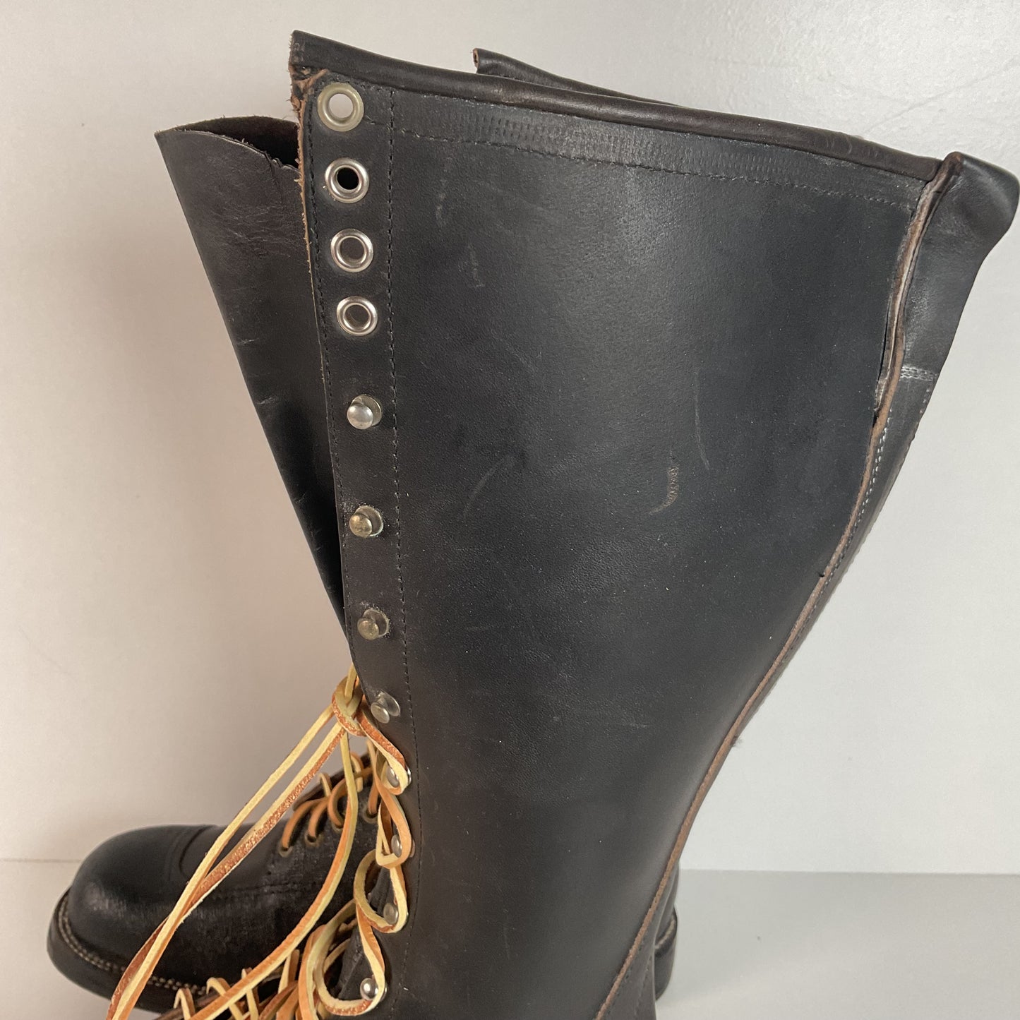 Vintage Chippewa Linesman Boots | 60s Era | USA Made | 10 E