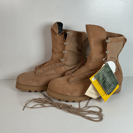Bellville Army Combat Boot Temperate Weather 13 R USA Made Desert Tan