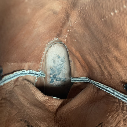 Exotic Black Cobra Snakeskin Cowboy Boots Mexico 28.5 E | US Men’s 10.5