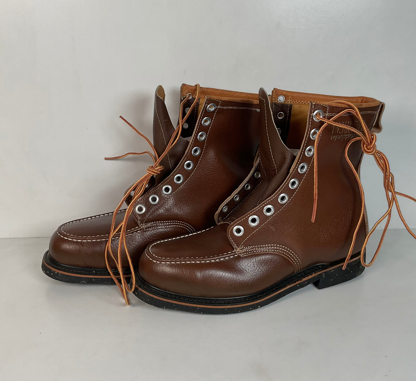 Vintage Thom Mcan Moc Toe Boots | Insulated | Safety Toe | 1960s | Men’s 9 E
