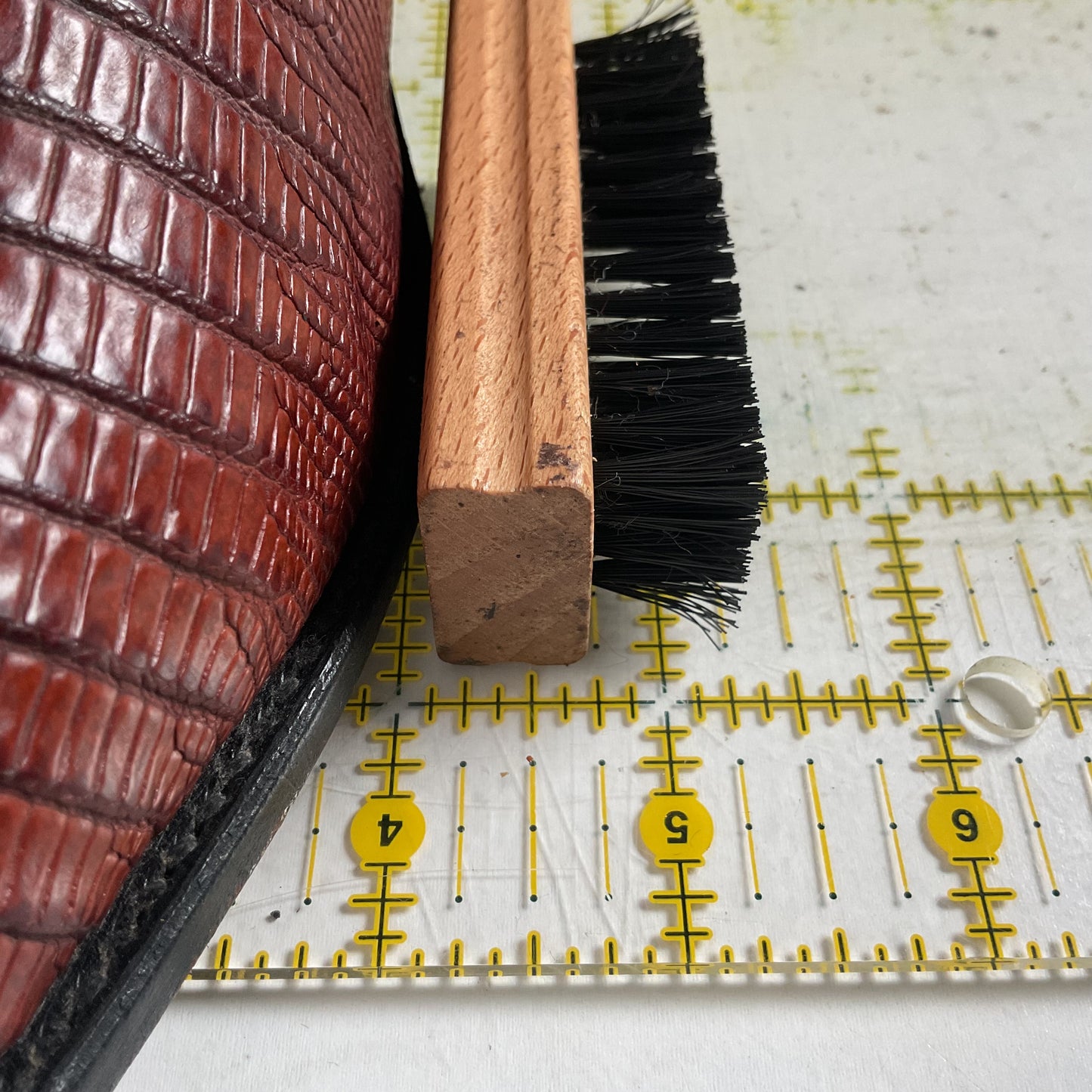 Larry Mahan Teju Lizard Cowboy Boots 10 EE Peanut Brittle