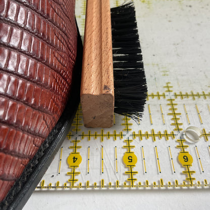 Larry Mahan Teju Lizard Cowboy Boots 10 EE Peanut Brittle