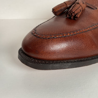 Vintage Johnston Murphy Tassel Loafer | Crown Aristocraft | USA Made | 9.5 D