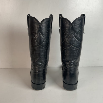 1960s Tony Lama Cowboy Boots Men’s 6 Extra Narrow | Women’s 7 Alligator Wingtip