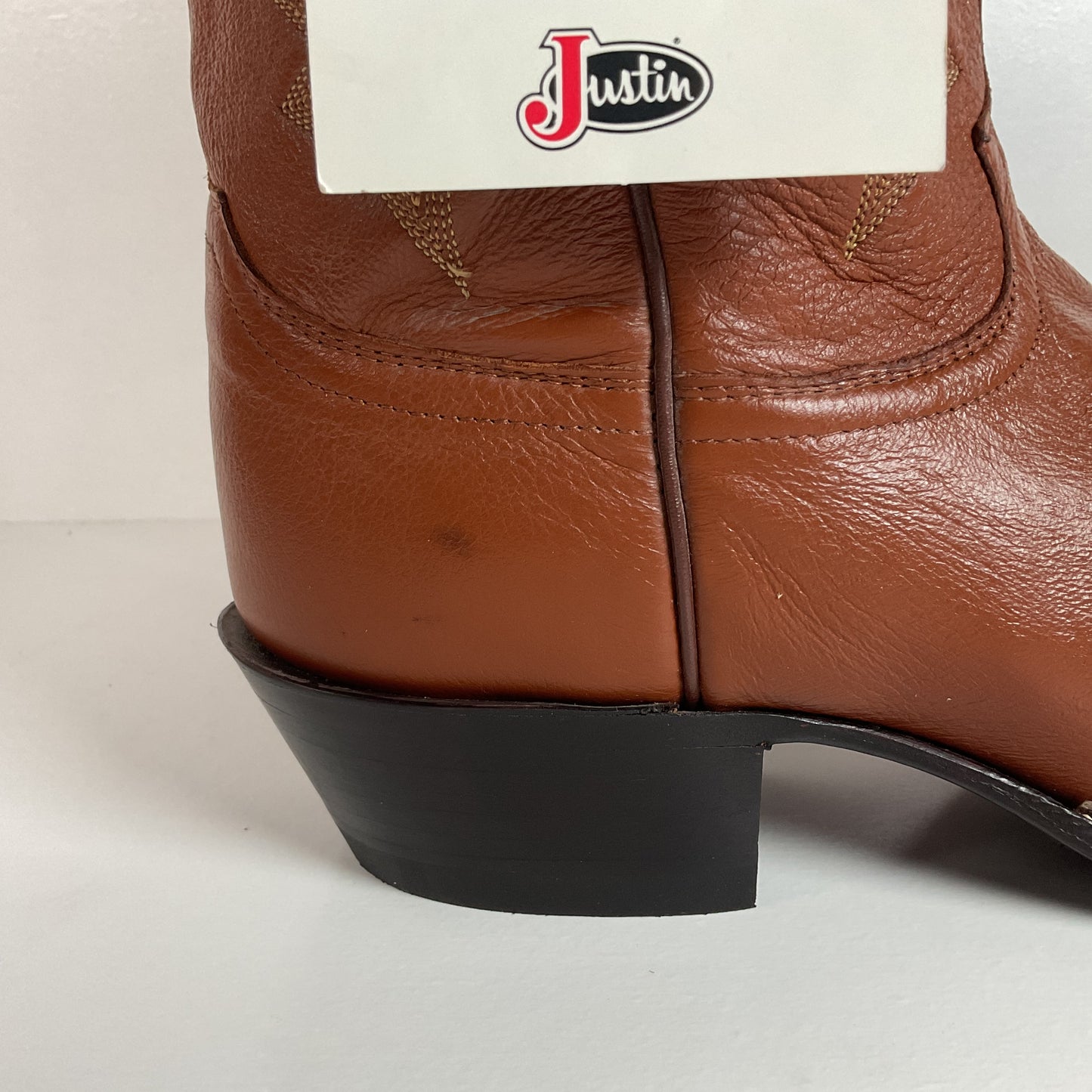 Vintage Justin Cowboy Boots | Deer Skin | USA Made | Men’s 9 D