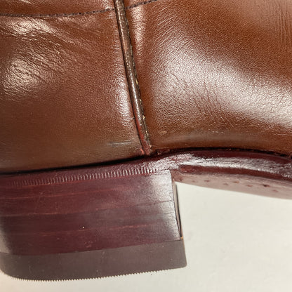 Vintage 1970s Dan Post Cowboy Boots 9 D French Toe