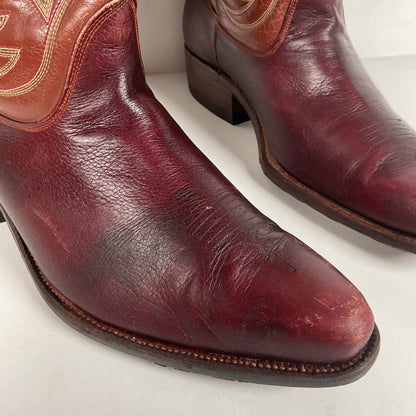 Mr. Boots of Yokota Japan | Bespoke Cowboy Boots | Custom | Men’s 10.5