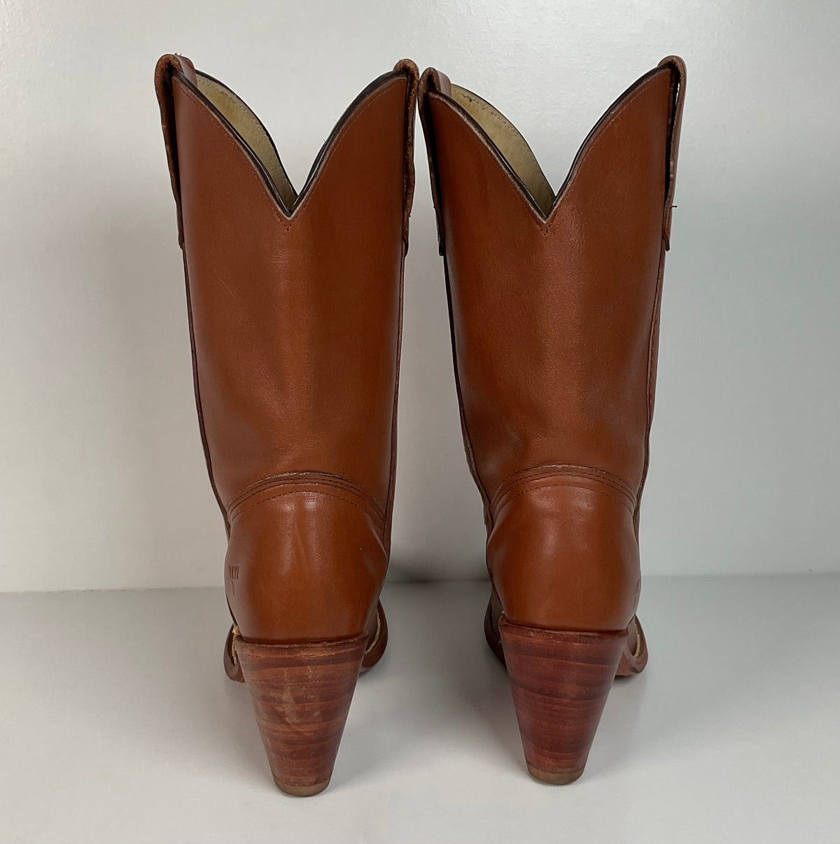 Vintage Frye Cowgirl Boots | USA Made | Brown | Women’s 9 B