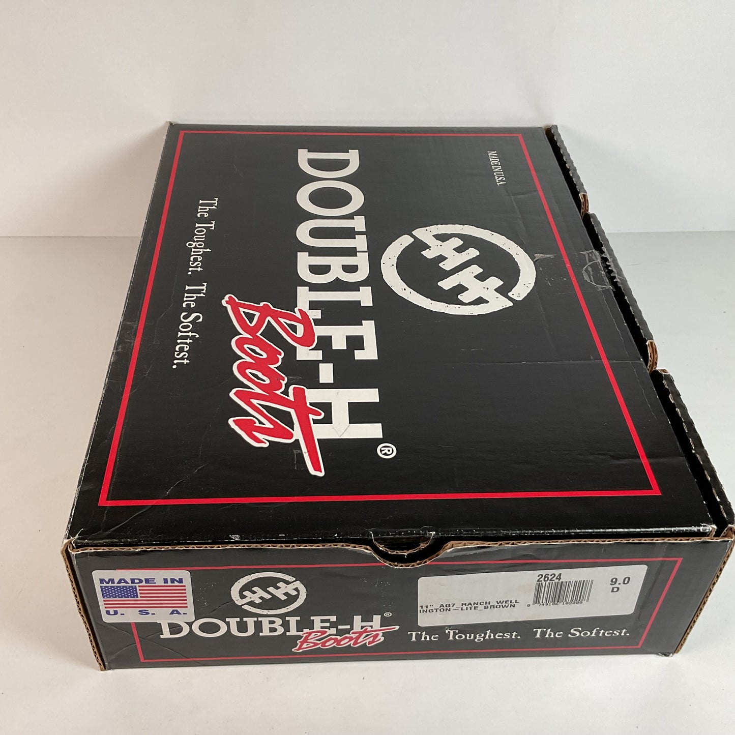 Double H Ranch Wellington Boots | Safety Toe | USA Made | Men’s 9 D