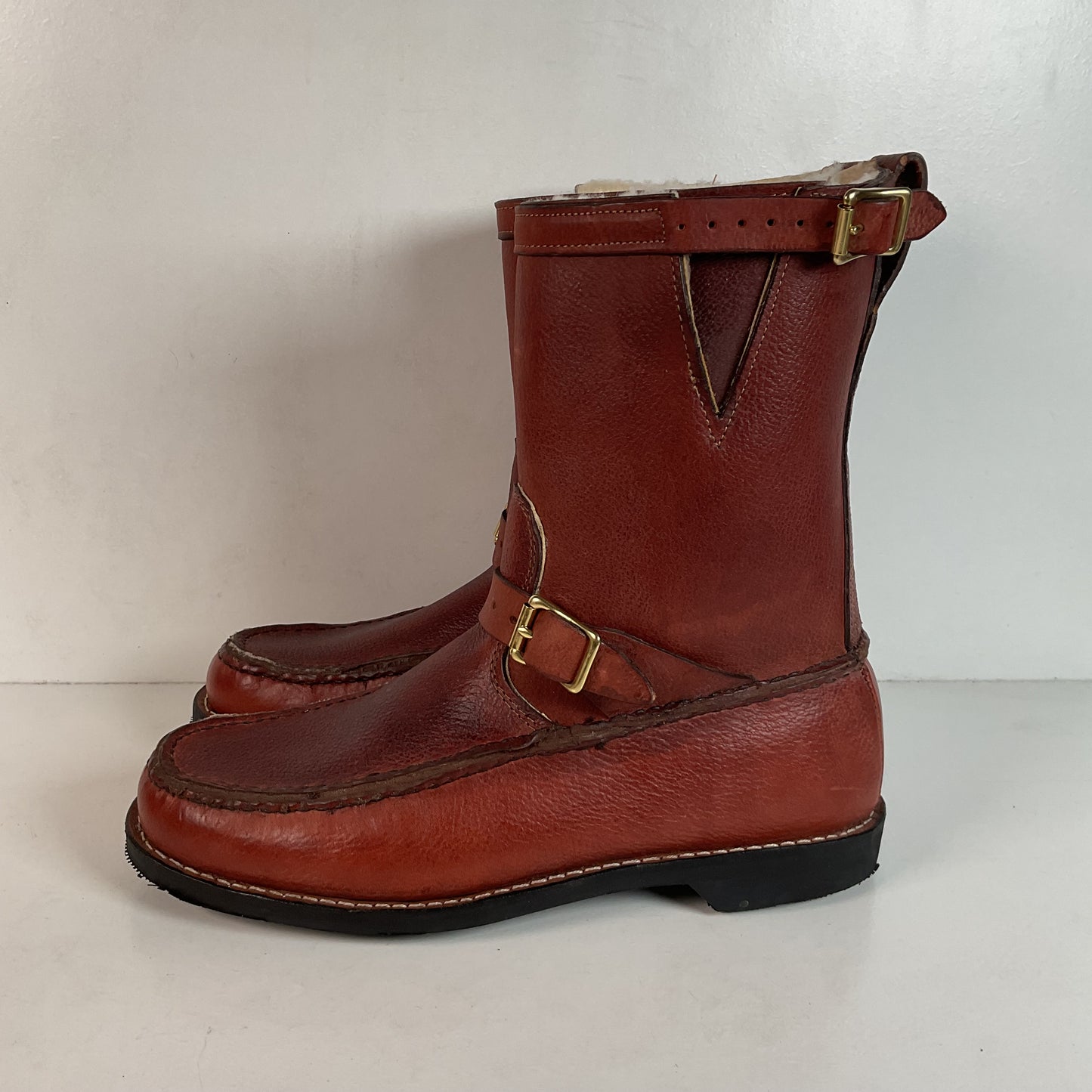 Vintage Gokey Classic Bison Boot — Sherpa Lined — 12.5 D