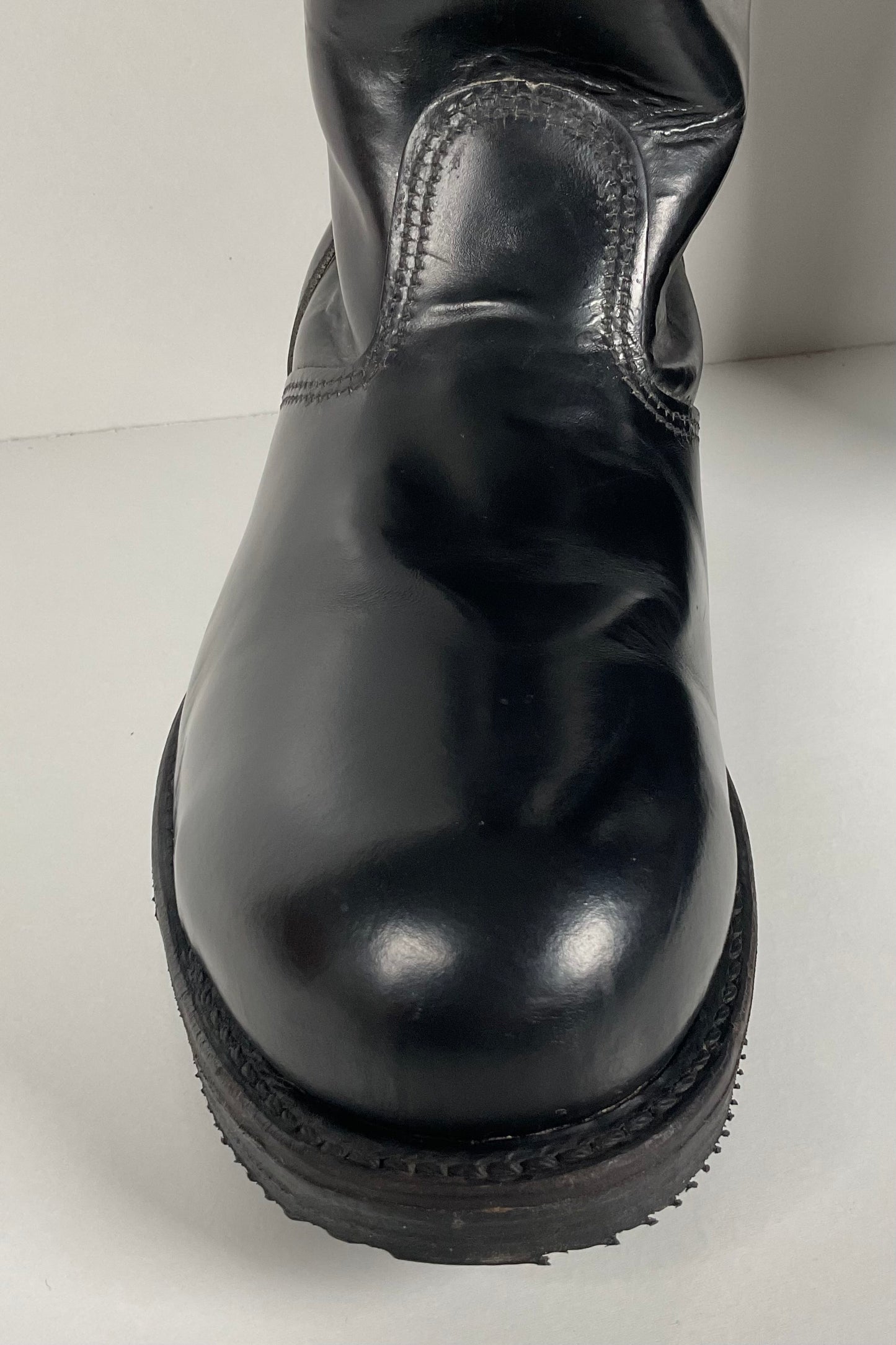 Vintage Harley Davidson Tall Patrol Boots | Glossy | Engineer | Men’s 11