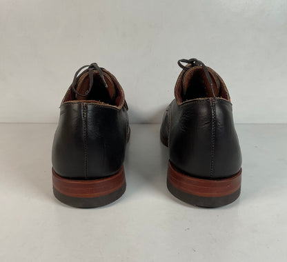Wolverine Thousand Mile Plain Toe Boots 14 D USA Made Dark Bown