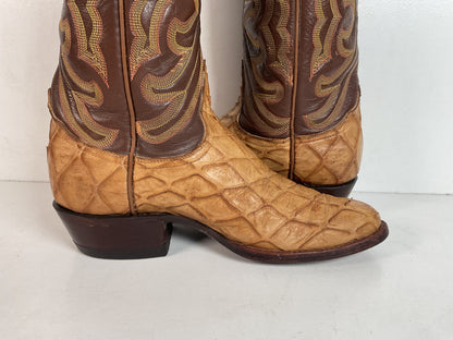 Vintage Tony Lama El Rey Anteater Boots — Men’s 5 | Women’s 6