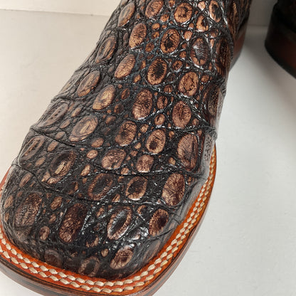 Dan Post Everglades Caiman Cowboy Boots | Exotic | Retired Model | Men’s 13 EW