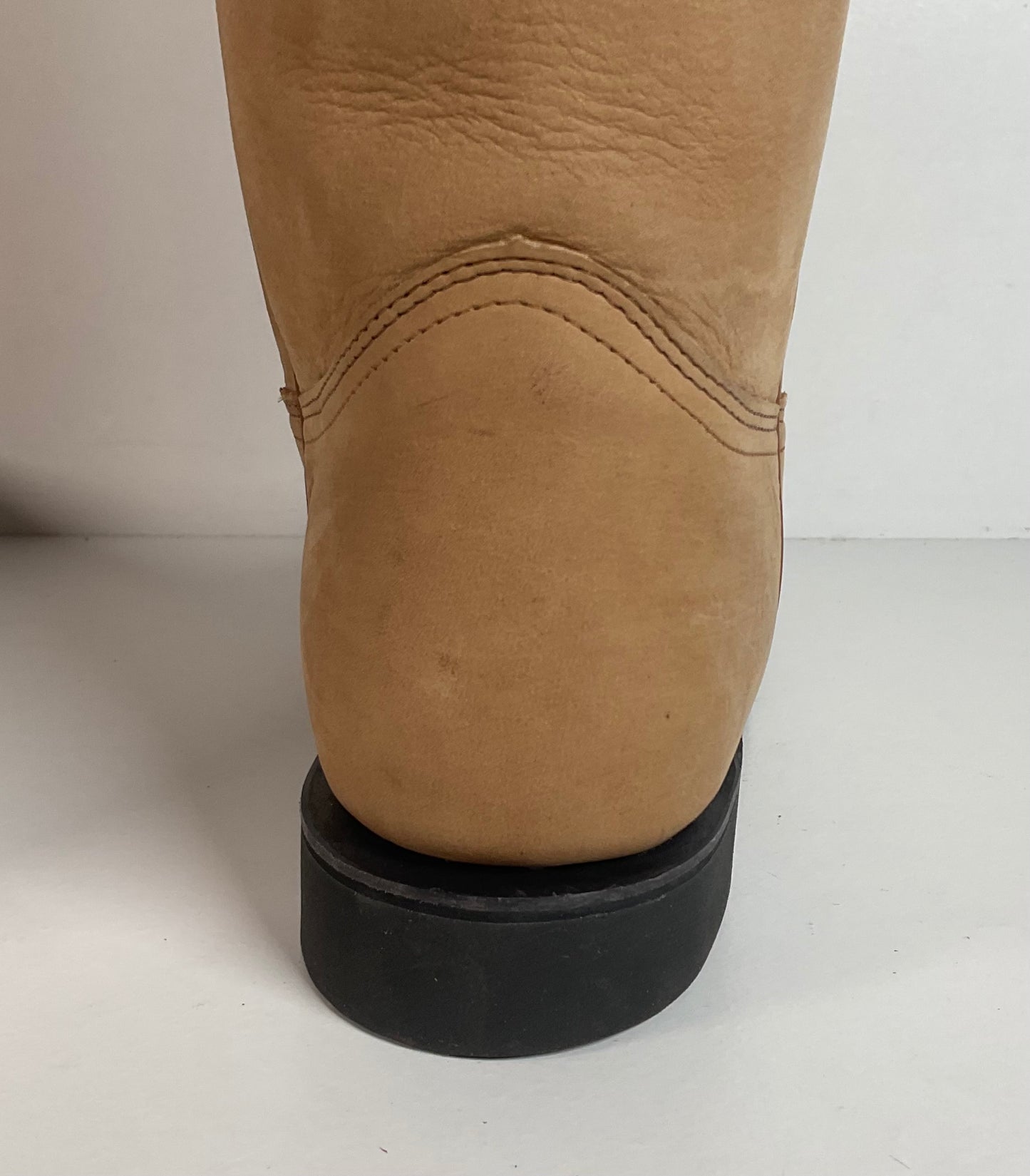 Justin Elk Skin Roper Boots | Tekno Crepe | USA Made | Women’s 7 B