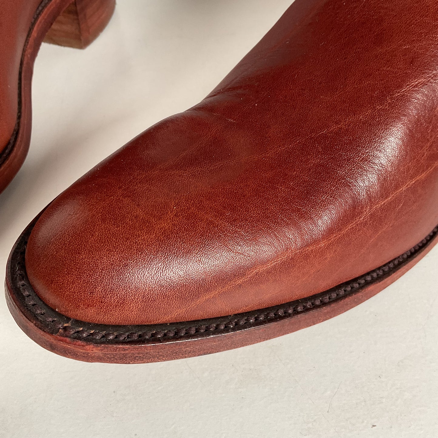 Vintage Frye Cowboy Boots | Chocolate Cow | USA Made | 1980s | Men’s 11 D