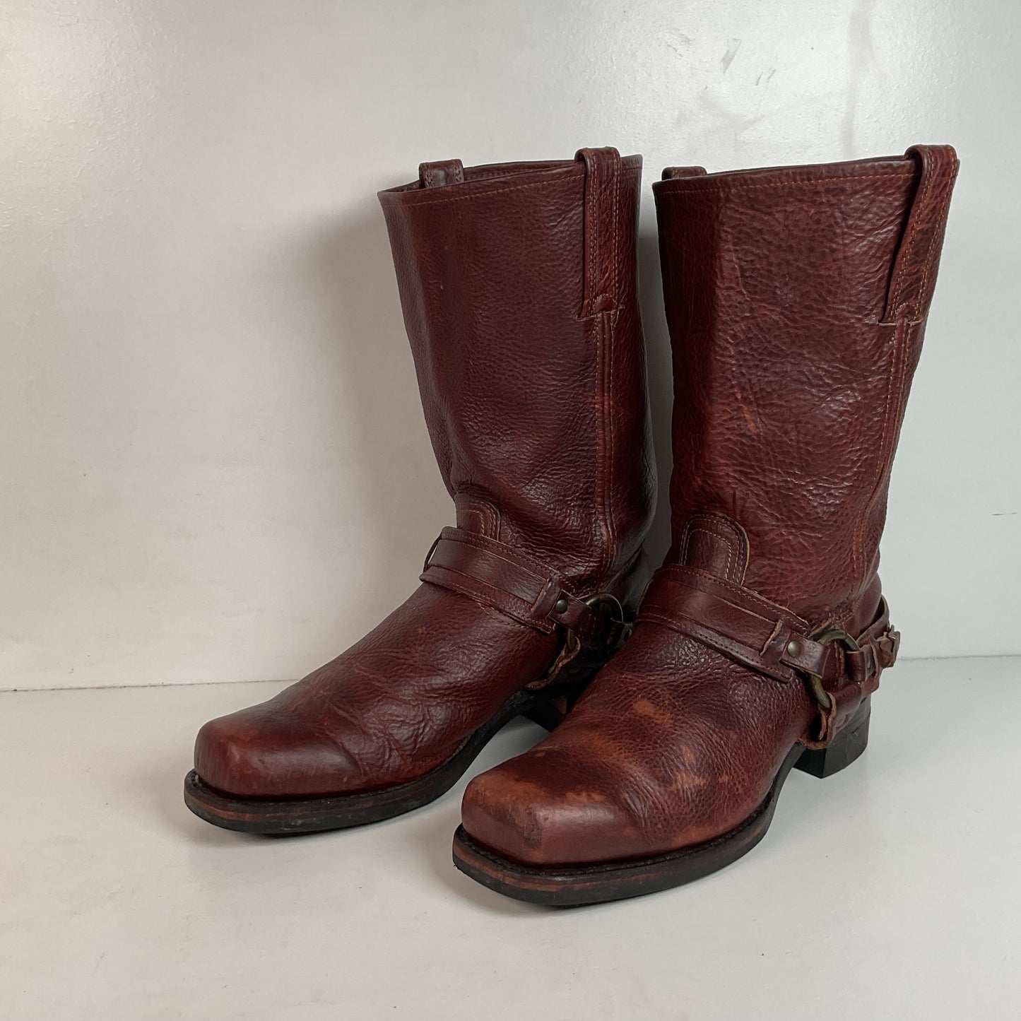 Frye Men’s Belted Harness Boot 11.5 M USA Made Bison Retired