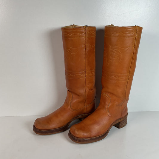 Vintage Sears Campus Boots | Chunky | 1970s | USA Made | Women’s 6.5 M