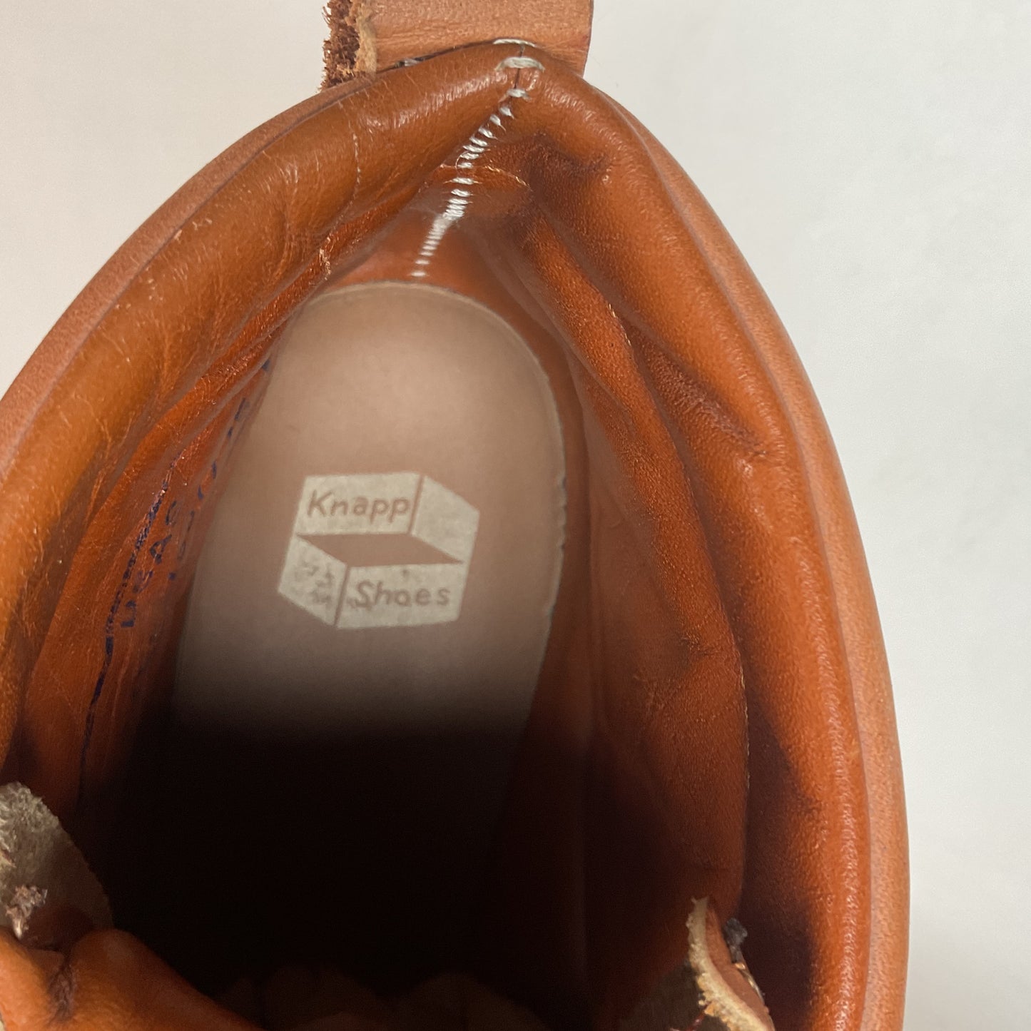 Vintage Knapp Mountaineering Boots | USA Made | Safety Toe | Stomper | 8.5