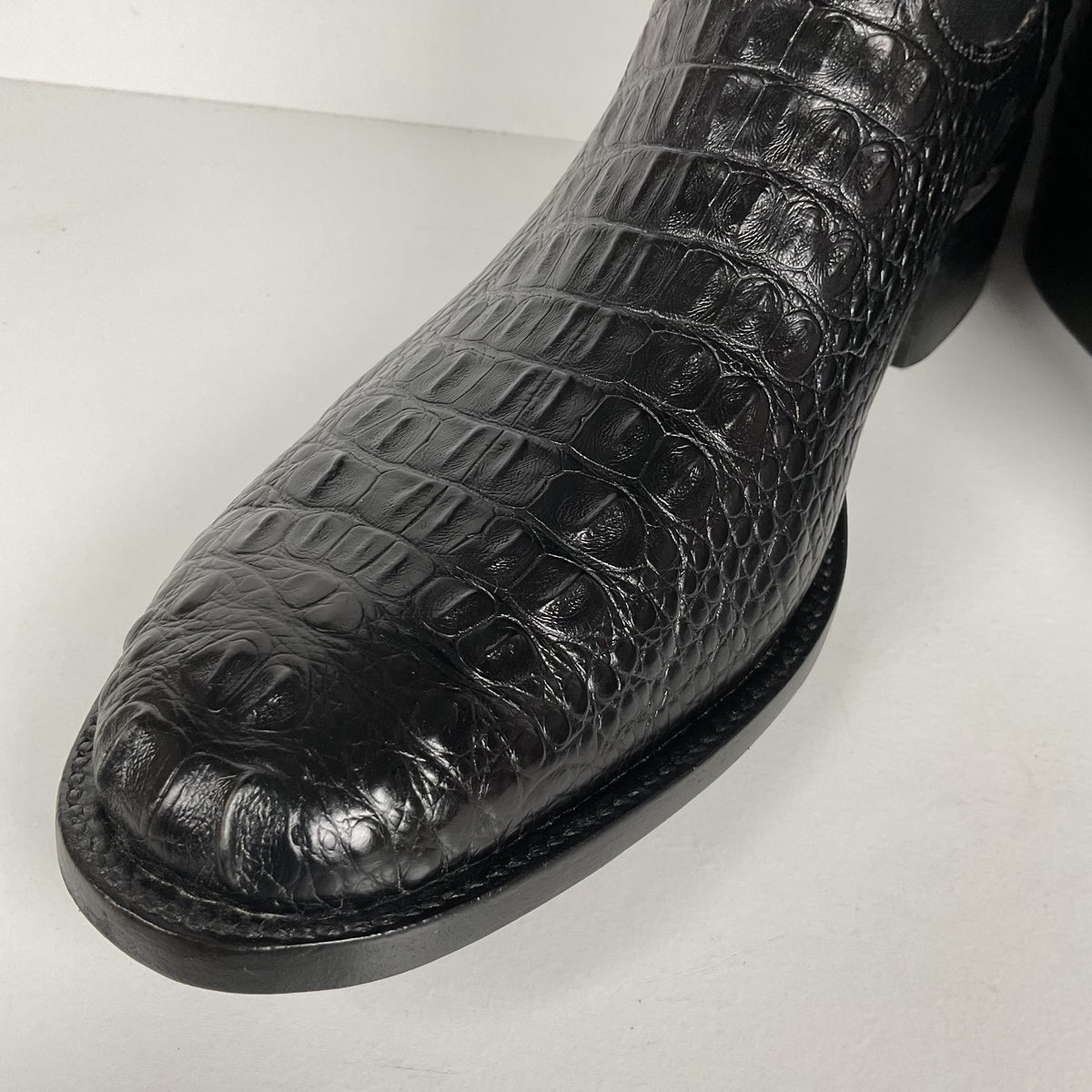 L.M. Easterling American Alligator Cowboy Boots | Hornback | Custom | Men’s 11