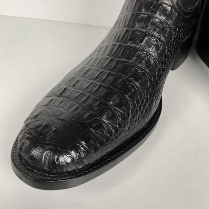 L.M. Easterling American Alligator Cowboy Boots | Hornback | Custom | Men’s 11