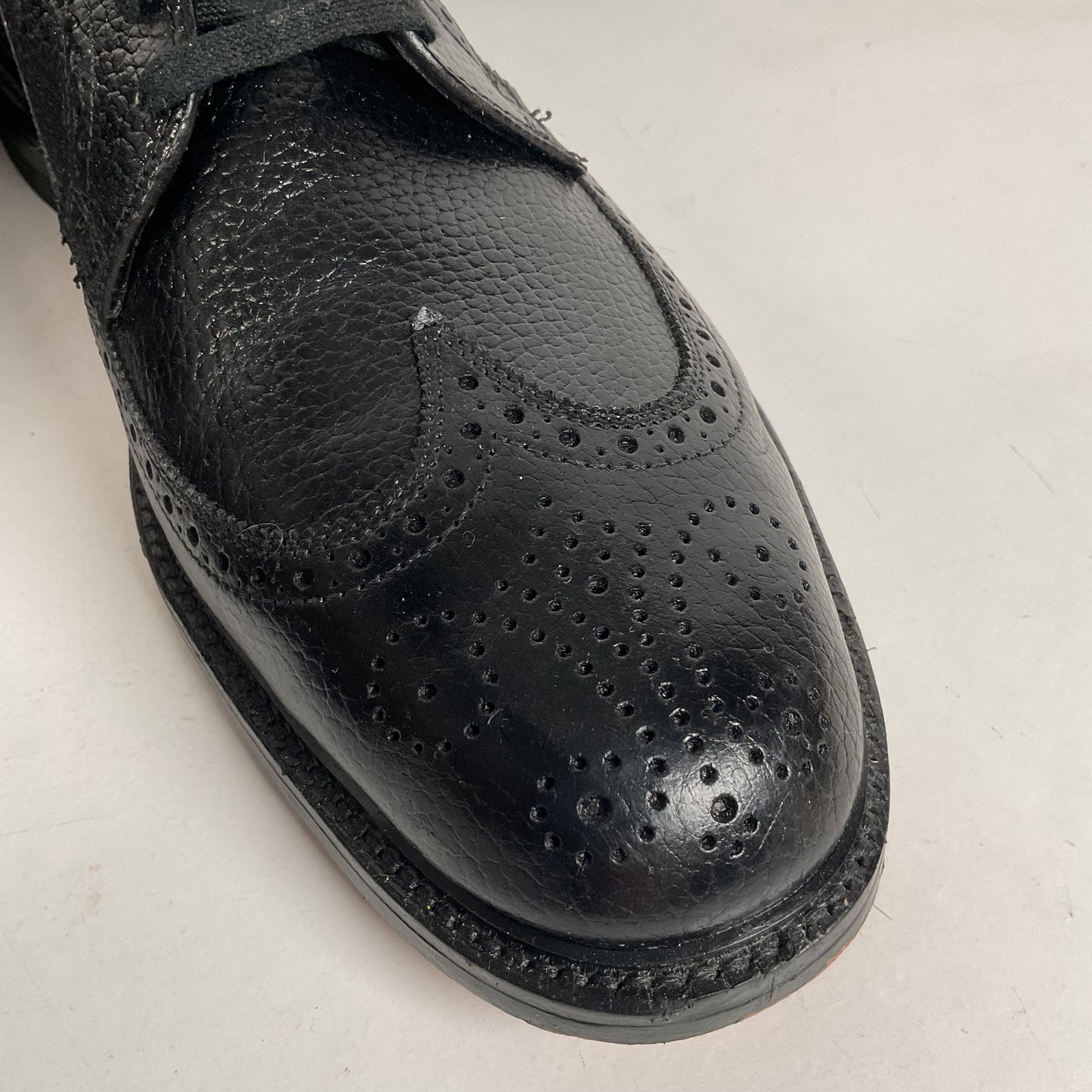 Vintage Nunn Bush Derby Shoes | Brogue | Longwing | 1970s-1980s | Men’s 11 D